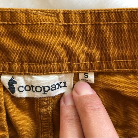 Cotopaxi Women’s Mustard Yellow Shorts size S - Picture 3 of 7
